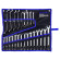 combination wrench, set 24pcs (combined 13pcs (8-22mm), flare nut wrench 2pcs (10-12, 11-13mm)