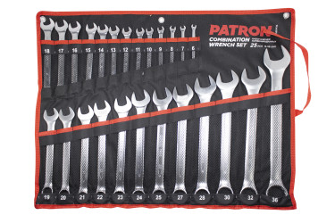 combination wrench set 25pcs (6-25, 27, 28, 30, 32, 36mm)