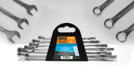combination wrench set 6pcs (6, 8, 10, 12, 13, 14mm)
