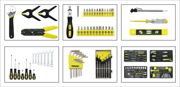 5-drawer chest & roller cabinet combo tool kit 257pcs