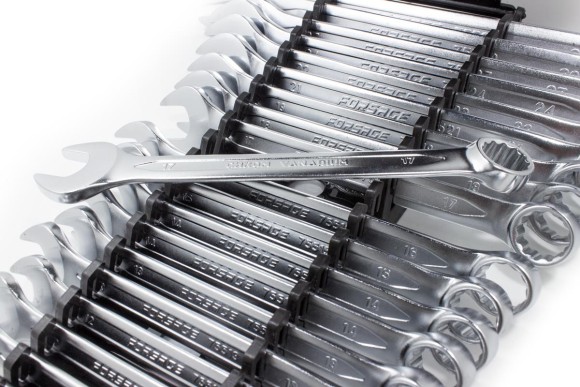 combination wrench set 25pcs (6-19, 21, 22, 24, 27, 30, 32mm)