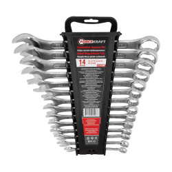 combination wrench set 14pcs (10, 12-19, 22, 24, 27, 30, 32mm)
