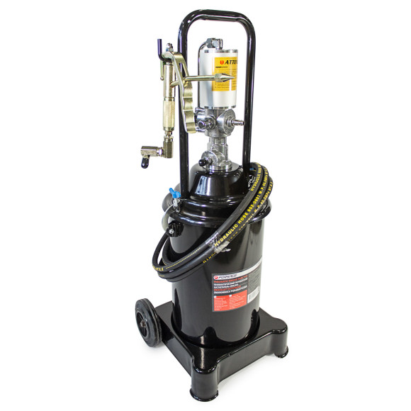 pneumatic blower pneumatic rolling with a capacity of 12 liters (501, pr 0-0.85 l / min, lubricati