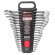 combination spanner set of 18 pcs
