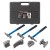 Auto body panel repair tool kit straightening hammers with mandrels set 7pcs, in a case
