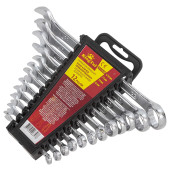 combination wrench set 12pcs (6-14, 17, 19, 22mm), in plastic holder