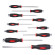 magnetic go-through screwdriver set "profi" s2 10pcs