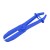 Lock grip pliers for pipelines, plastic, with fixator (L-250mm), in plastic holder