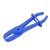 Lock grip pliers for pipelines, plastic, with fixator (L-190mm), in plastic holder