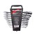 9pcs flexible ratchet wrench set