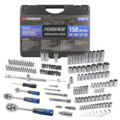 tool set 150pcs 1/4", 3/8", 1/2" (6 point, 4 - 32mm)