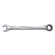 combination ratchet wrench set 7pcs (8, 10, 12, 13, 14, 17, 19mm), in plastic holder