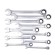 10pcs fixed ratchet wrench set