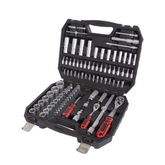 tool set "profi" 94pcs 1/2",1/4", 6 point, 4-32mm