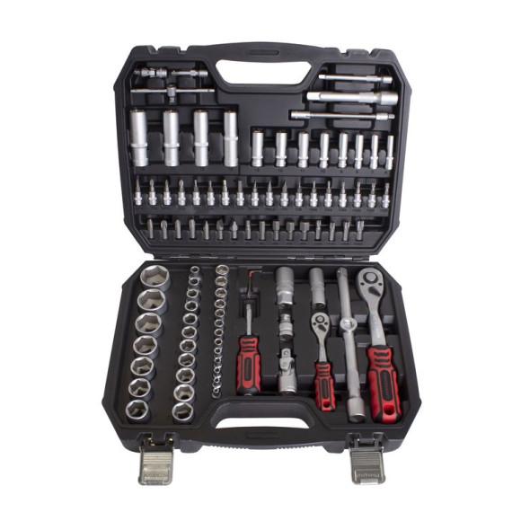 tool set "profi" 94pcs 1/2",1/4", 6 point, 4-32mm