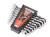 combination ratchet hinged wrench set 9pcs (8, 10, 12, 13, 14, 16, 17, 18, 19mm), in plastic holder