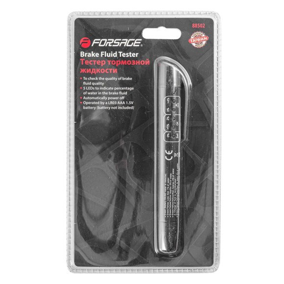 brake fluid tester (1xAAA), in blister