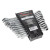 combination ratchet wrench set 11pcs (8, 10, 11, 12, 13, 14, 15, 16, 17, 18, 19mm), in plastic holde