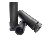 impact flank socket thin-wall for wheel bolts and nuts 17mm 6 point (85mm) 1/2"