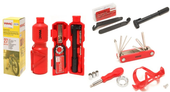 bicycle repair set red 27pcs red bicycle repair set red 27pcs red