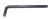socket l-extension impact handle wrench double sided cr-mo, 450mm, 3/4"