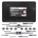 set of metric tap and die 20pcs (metric), in a metal case set of metric tap and die 20pcs (metric), in a metal case