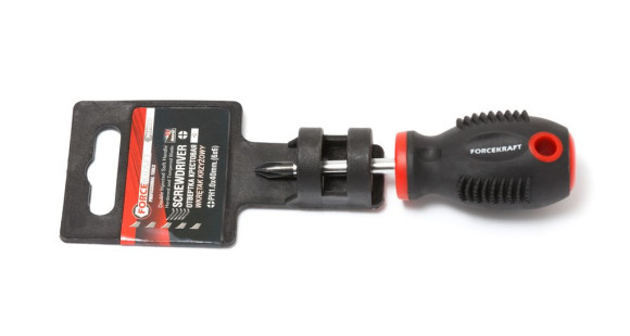 phillips magnetic screwdriver "profi" s2 ph1.0x40mm, in plastic holder