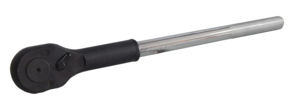 reversible ratchet with knurling 3/4", l-510mm, 24 teeth