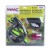 bicycle accessory set 5 pcs (front and back led lights, lock and flicker)