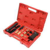 injector puller set "slide hammer" with adaрters 18pcs (vw, audi fsi 1.4,1.6,1.8,2.0,2.7v6,3.0v6,3.2