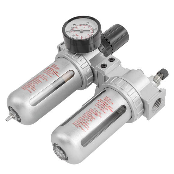 air preparation unit for air system 3/8” (filter-regulator+ oil regulator)