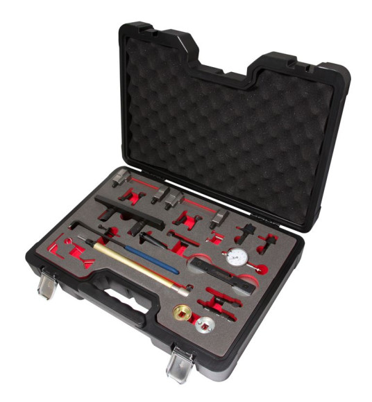 engine timing locking set vag 25pcs (1.2, 1.4, 1.6, 2.0, 2.4, 3.2), in a case "premium"