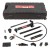 hydraulic body frame repair kit 10t + reverse jack, in a metal case