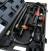 hydraulic body frame repair kit 10t + reverse jack, in a metal case