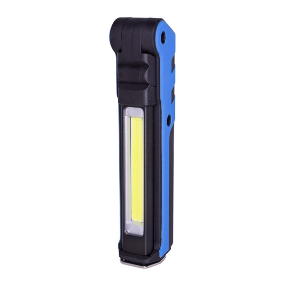 led portable rechargeable work light with magnet hinge with brightness adjuster