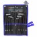 L-type Hex-wrenches set 10pcs (6, 7, 8, 10, 11, 12, 14, 17, 19, 22mm), on holder