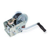 two-speed manual drum winch, 1300kg (nylon belt, belt width-50mm, belt length-10m)