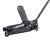 hydraulic trolley jack 3.5t double piston, low profile + rubber pad (h min 95mm, h max 550mm, weight