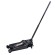 hydraulic trolley jack 3.5t double piston, low profile + rubber pad (h min 95mm, h max 550mm, weight