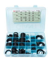 Oil and petrol resistant rubber sealing rings, 376 pr.