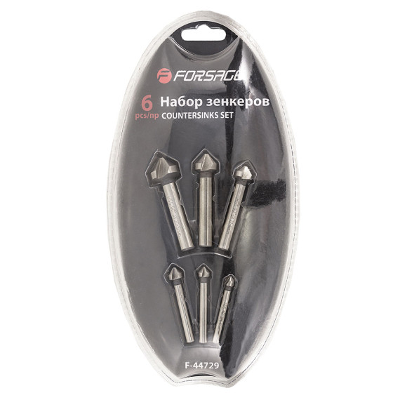 countersinks set 6 pcs
