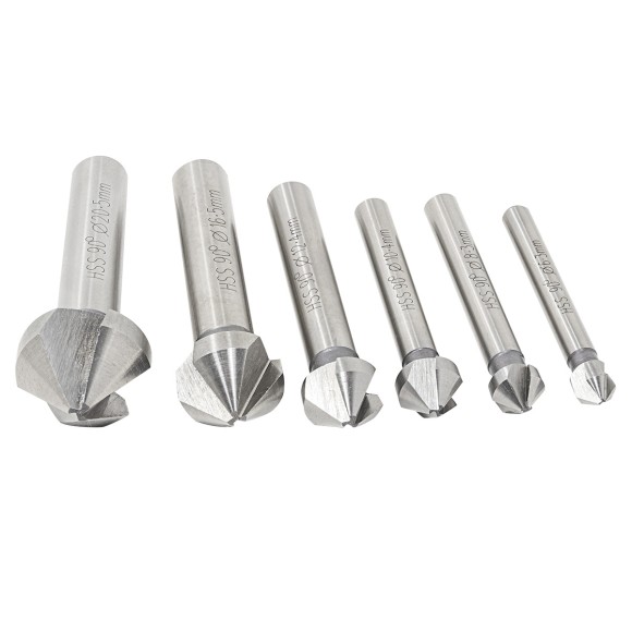 countersinks set 6 pcs