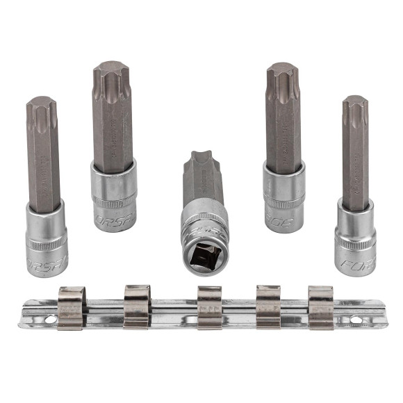 impact socket bit torx set 5pcs, 1/2"