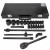 air impact socket set 26pcs 1/2", 6 point (8-32mm, cr-mo),  in a metal case