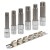 impact socket bit torx set 6 point, 6pcs, 1/2"