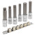 impact socket bit spline&torx set 6 point, 6pcs, 1/2"