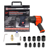 air impact wrench with socket set (12.13.14.15.17.19.22.24) and extension 12pcs,1/2'' (1220nm)