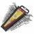 mixed wrench set 2 in 1 (open end wrench, combination wrench) 16 pcs