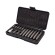 set of bits torx with bit holder, 15pcs 1/2"(l 30/75mm; t20, t25, t30, t40, t45, t50, t55), in a me