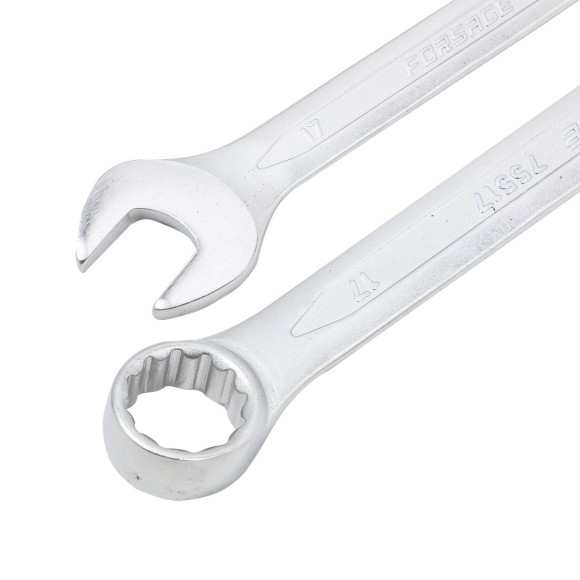 combination wrench set 12pcs (6, 8, 10, 12-19, 22mm)